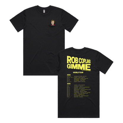 Gimme World Tour Tee - Black