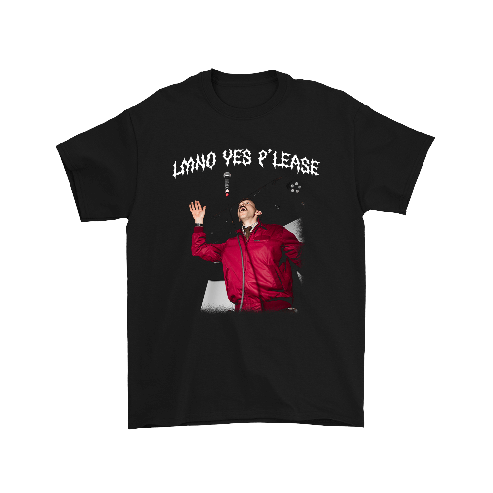 LMNO yes P'lease Tee - Black