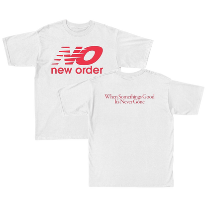 NO Tee - White