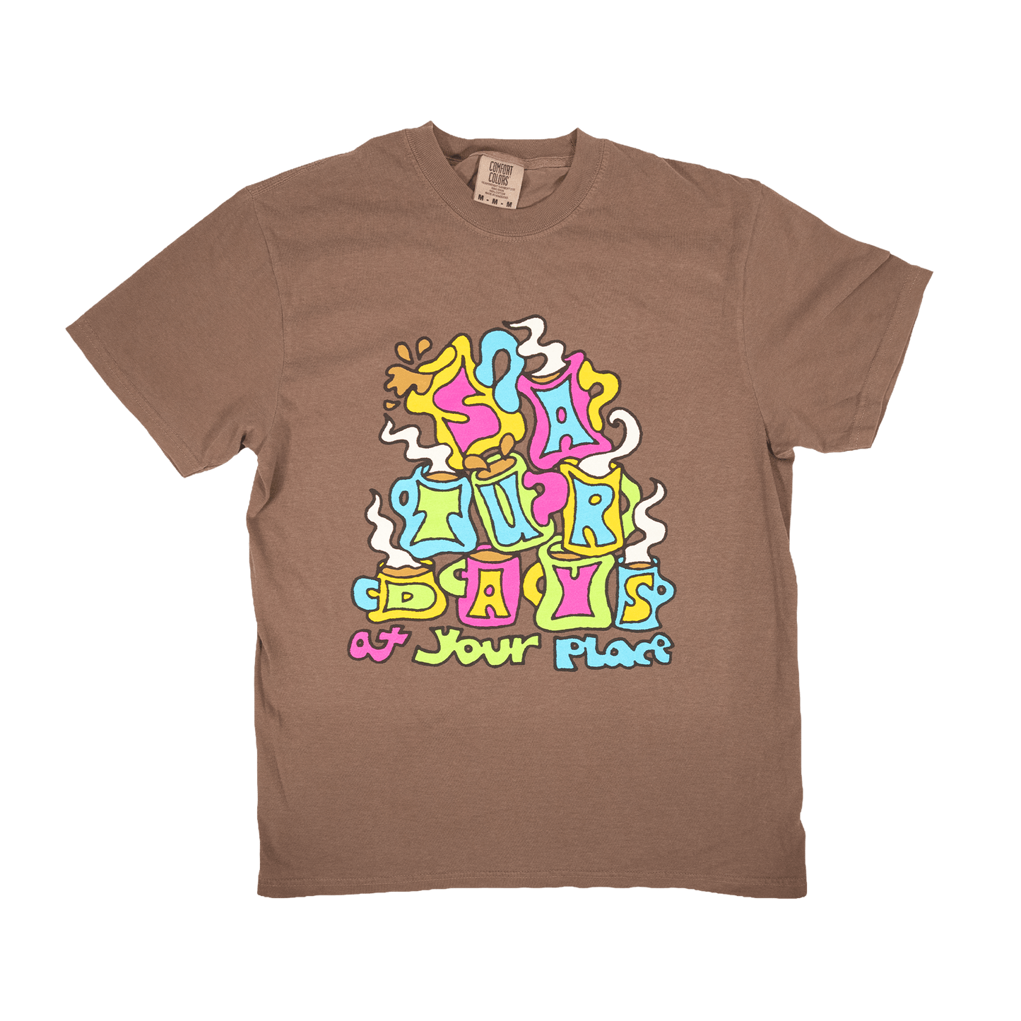 Mugs Tee - Brown