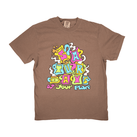 Mugs Tee - Brown