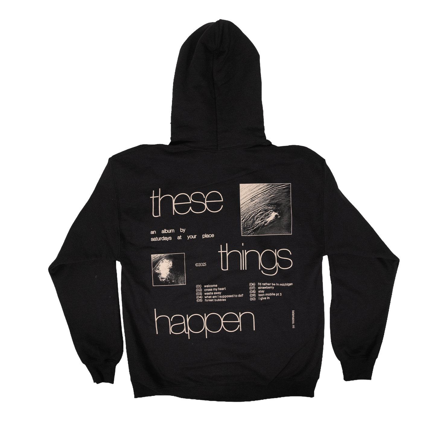 These Things Happen Hoodie - Black