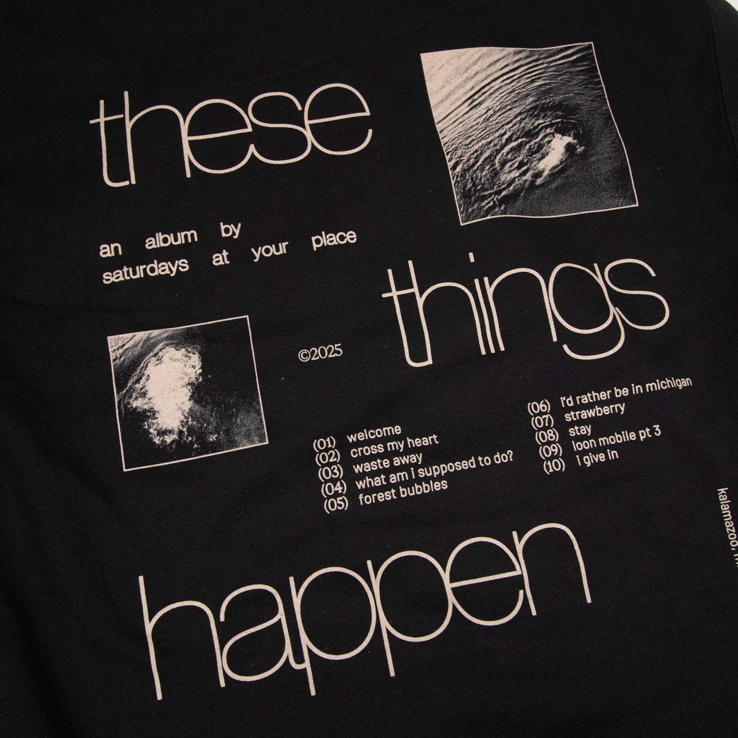 These Things Happen Hoodie - Black