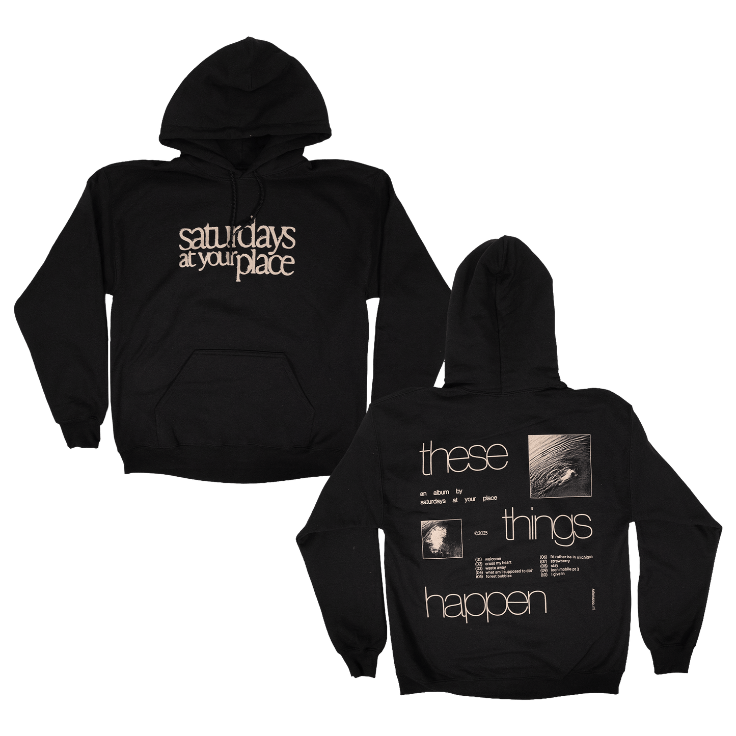 These Things Happen Hoodie - Black