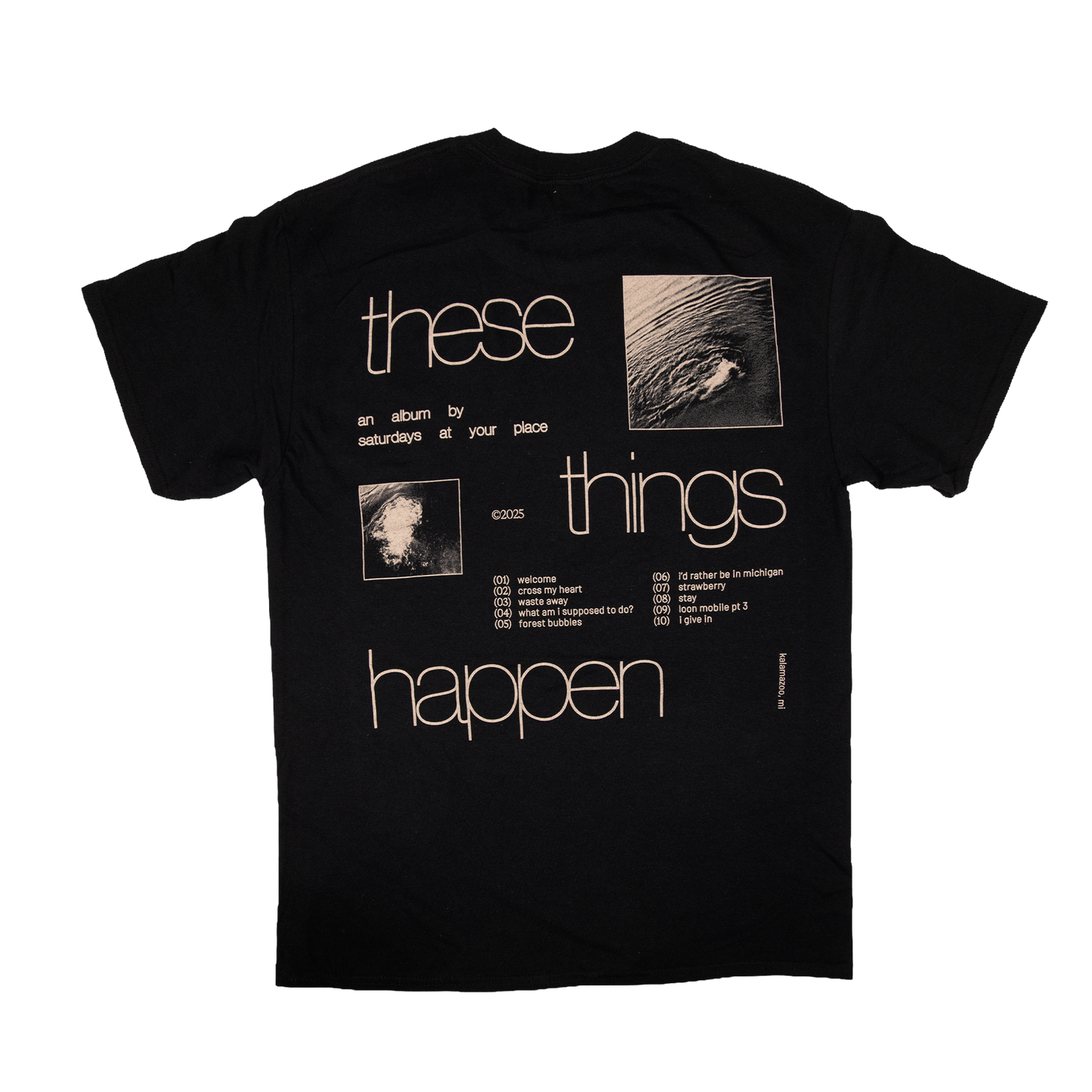 These Things Happen Tee - Black