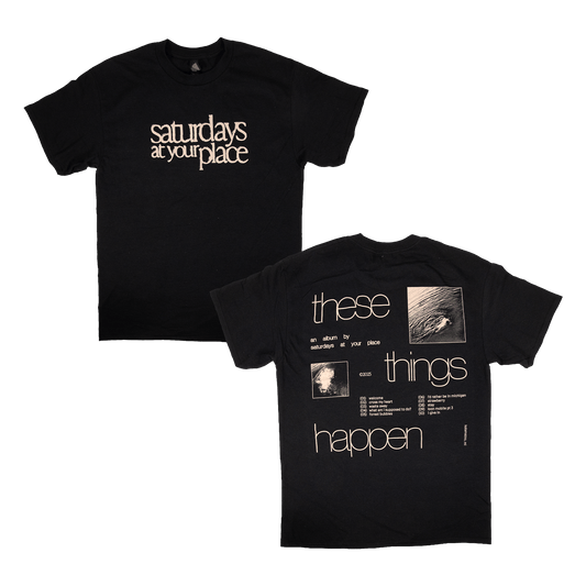 These Things Happen Tee - Black
