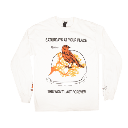 Bird Longsleeve - White