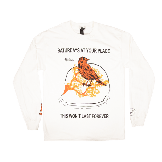 Bird Longsleeve - White
