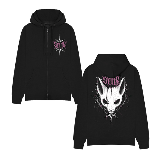 SFINX Zip-Up Hoodie - Black