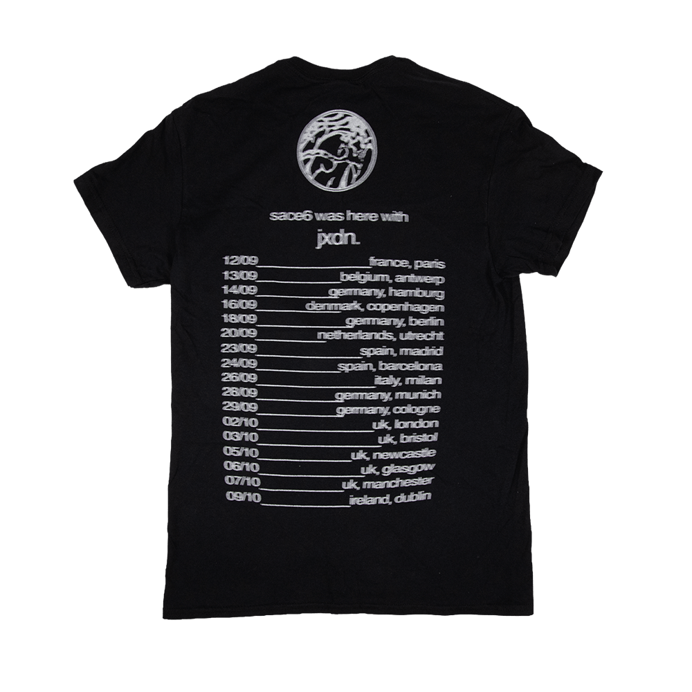 UK/EU Tour Tee 2024 - Black