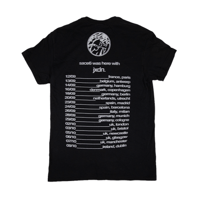 UK/EU Tour Tee 2024 - Black