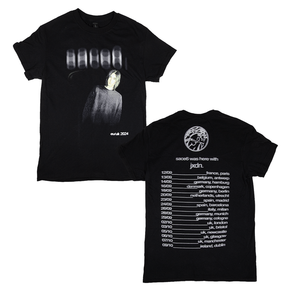 UK/EU Tour Tee 2024 - Black