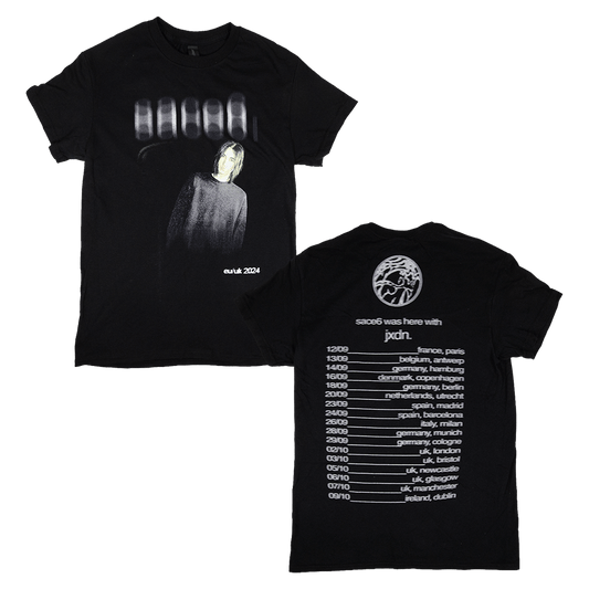 UK/EU Tour Tee 2024 - Black