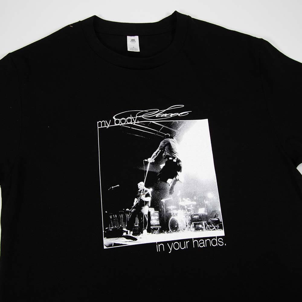My Body in Your Hands Tee - Black