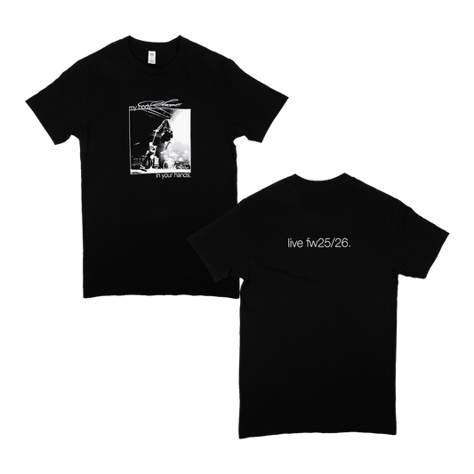 My Body in Your Hands Tee - Black