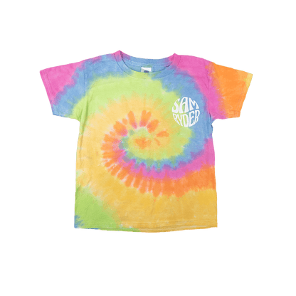 Up In Space Kids Tie Dye Tee