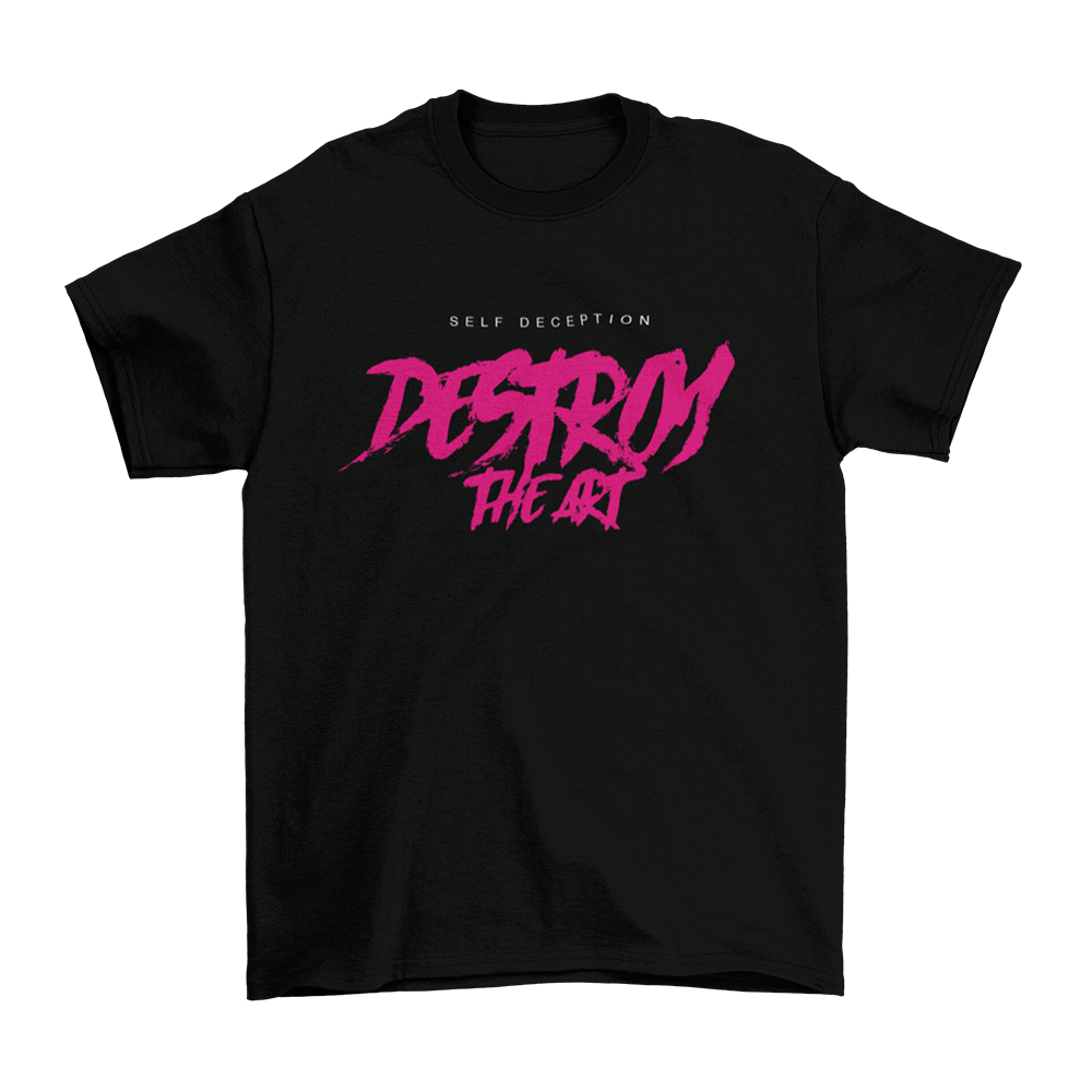 Destroy The Art Tee - Black