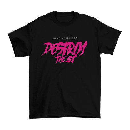 Destroy The Art Tee - Black