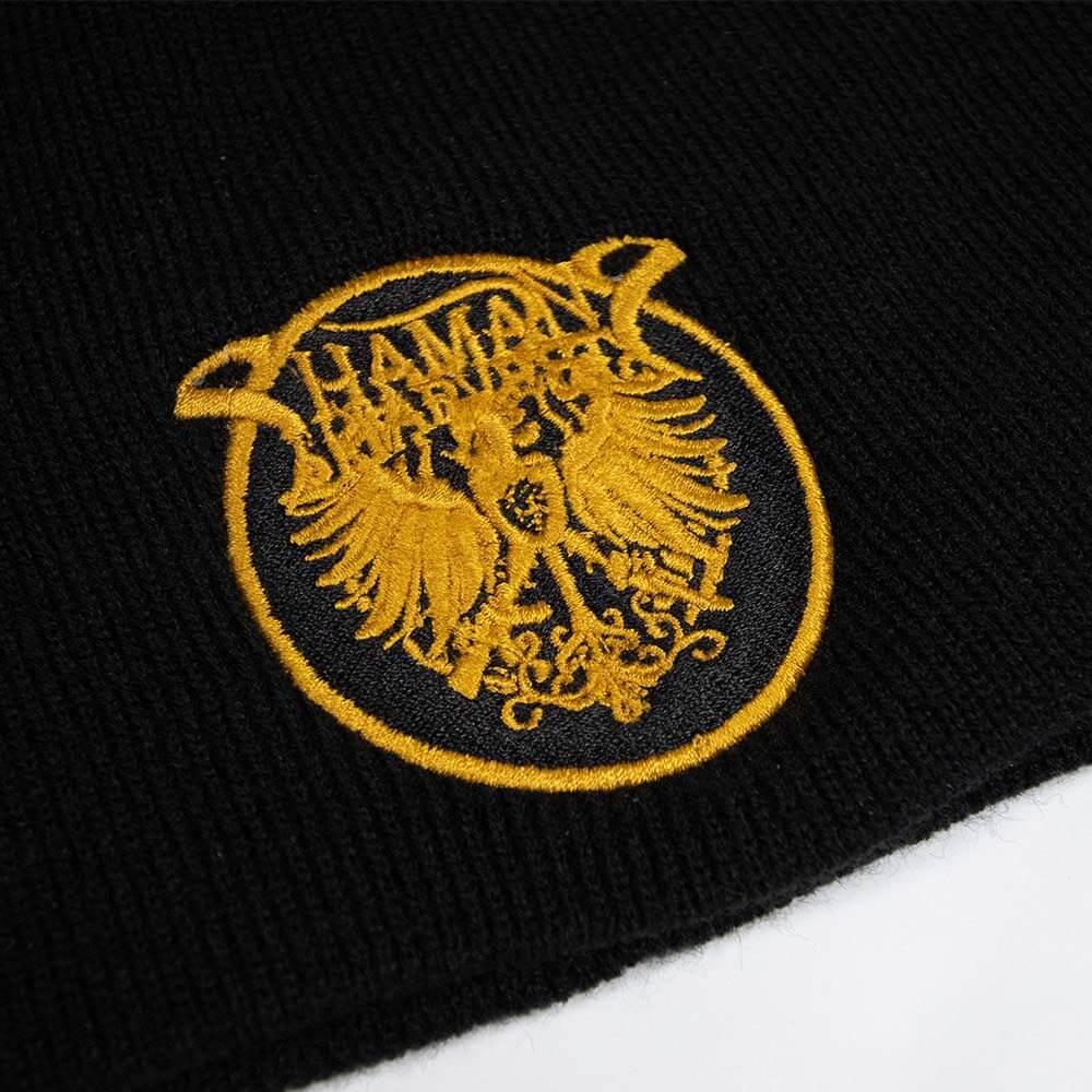 Crest Beanie - Black