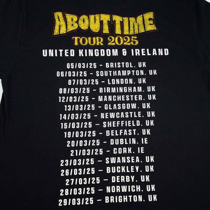 Shamans Harvest x Blacktop Mojo UK/IRE 25 Tour T-Shirt - Black