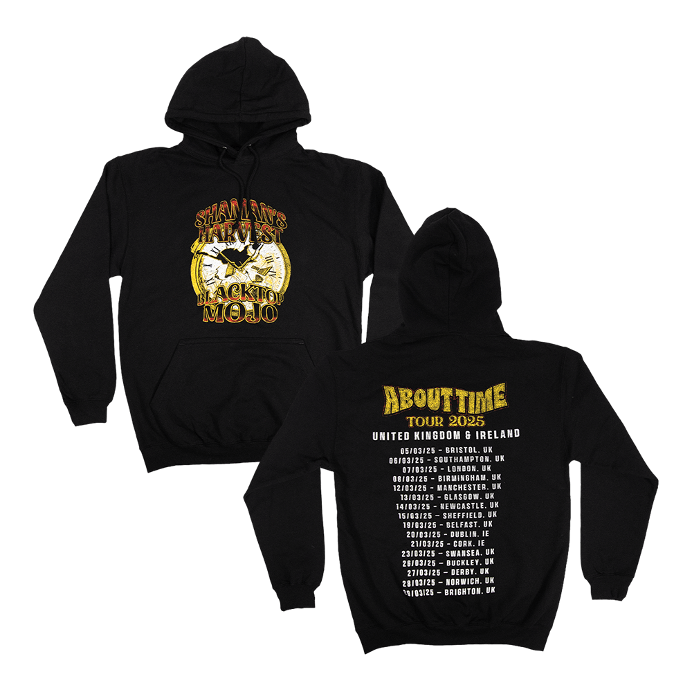 Shamans Harvest x Blacktop Mojo UK/IRE 25 Tour Hoodie - Black