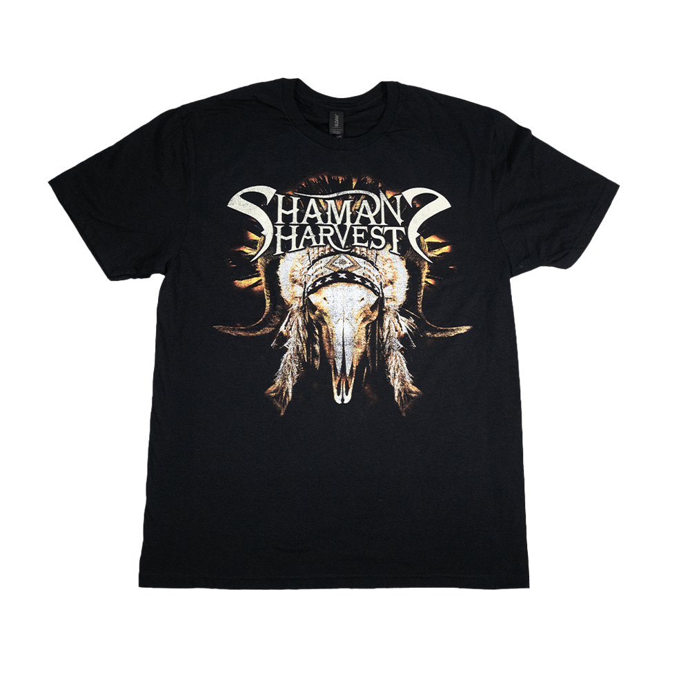 Cow Skull T-Shirt - Black