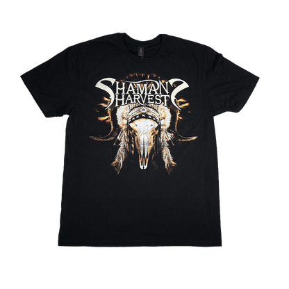 Cow Skull T-Shirt - Black