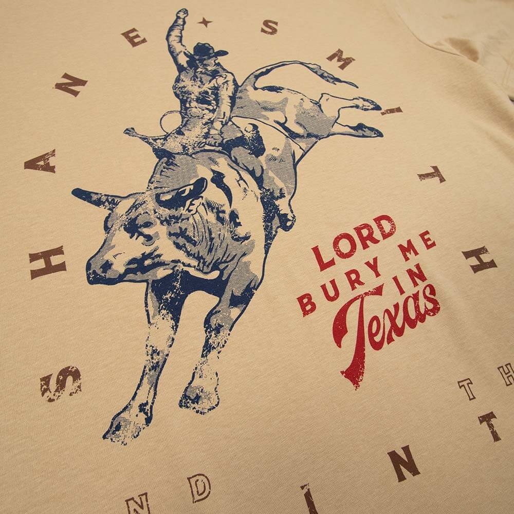 Lord Bury Me In Texas Tee - Sand