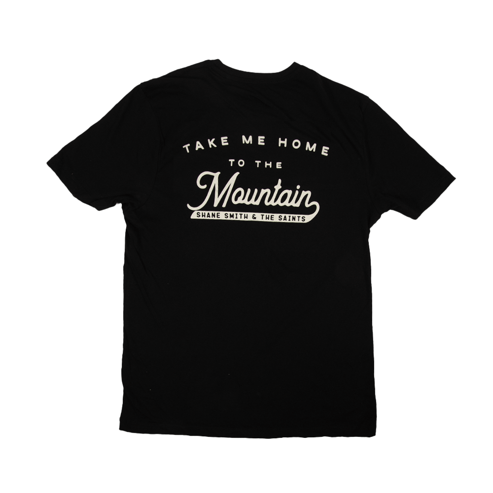 Take Me Home To The Mountians Tee - Black