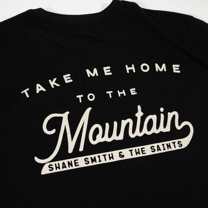 Take Me Home To The Mountians Tee - Black