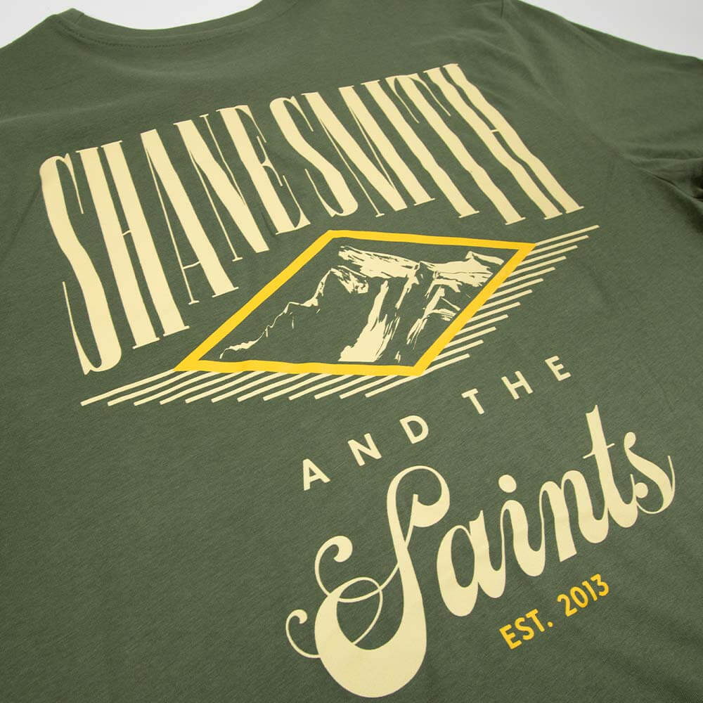 Shane Smith & The Saints Tee - Green