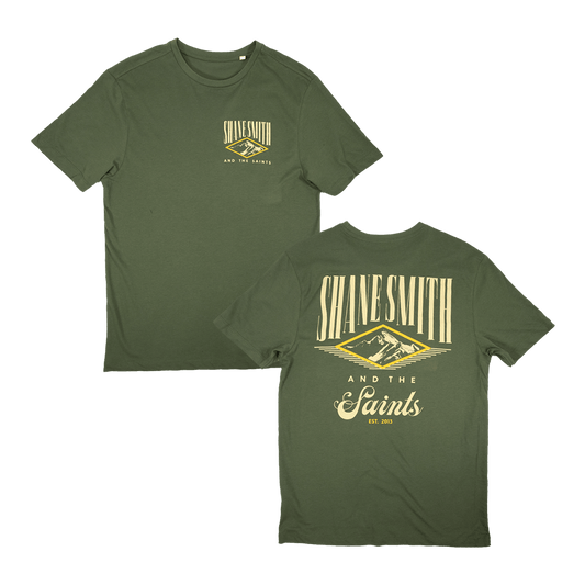 Shane Smith & The Saints Tee - Green