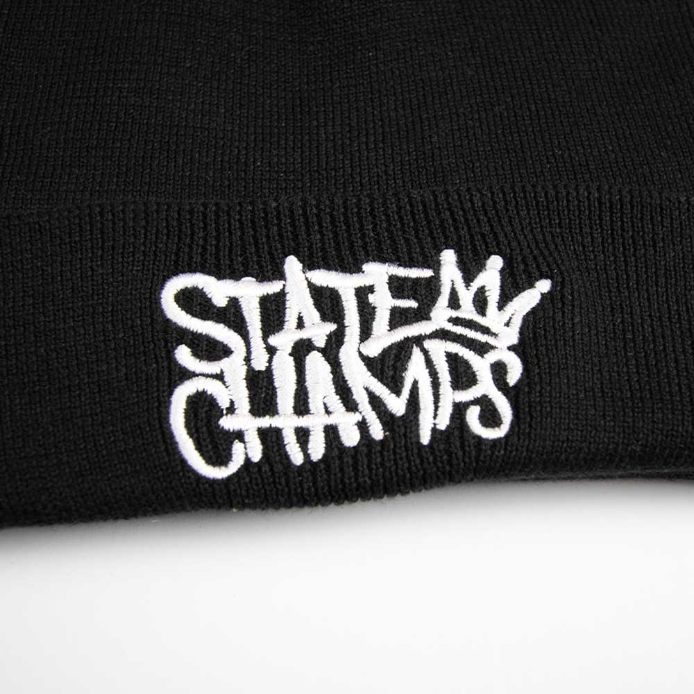 State Champs Logo Beanie - Black