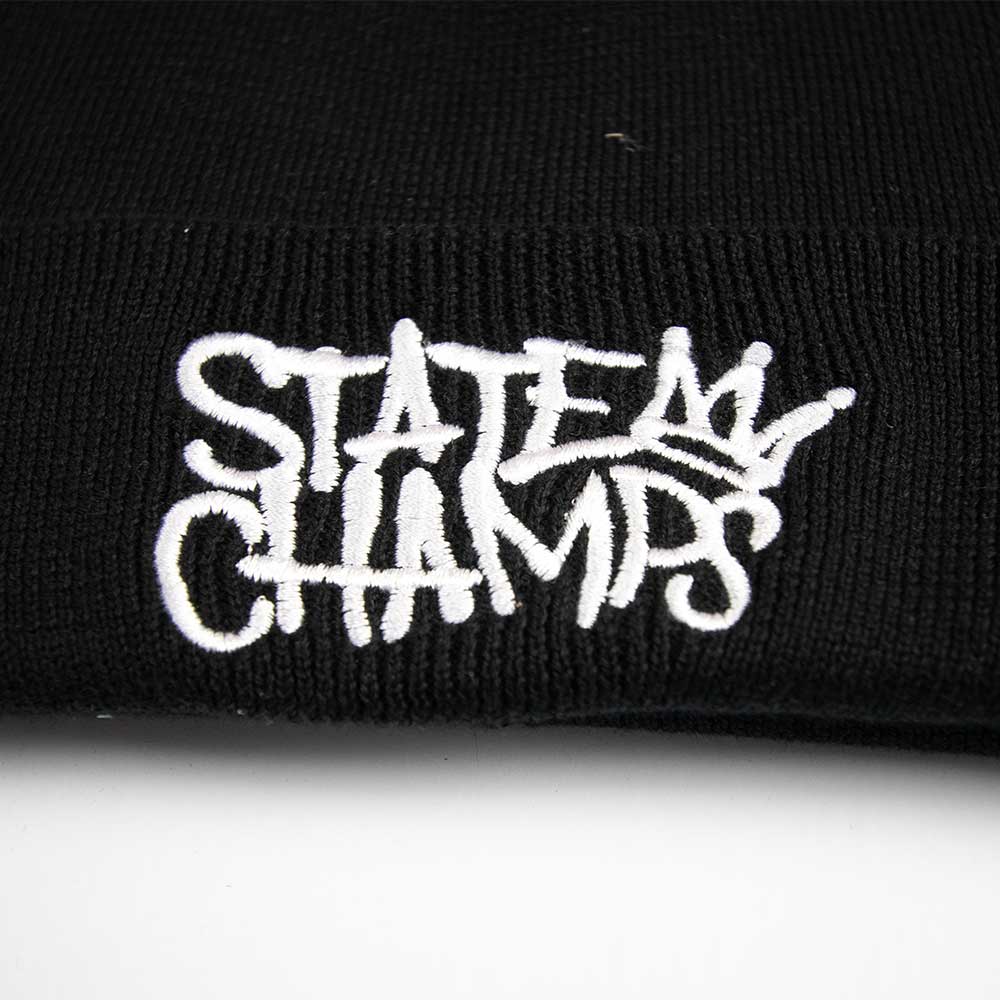 State Champs Logo Beanie - Black