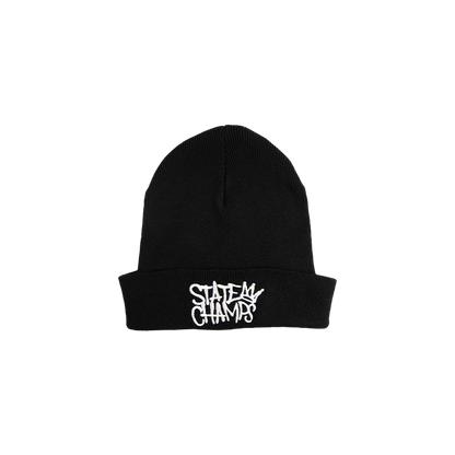 State Champs Logo Beanie - Black