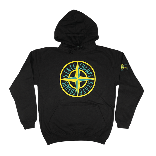 Stone Island Hoodie - Black