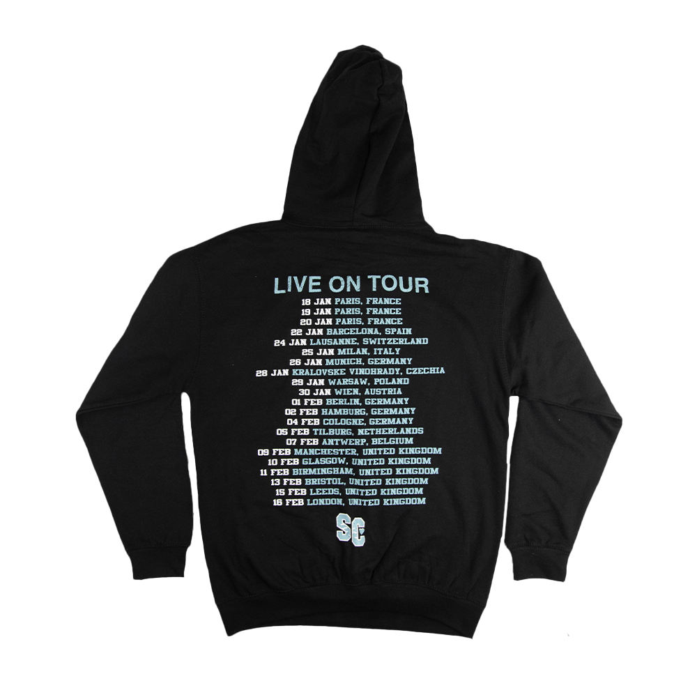 UK/EU 2024 Tour Hoodie - Black