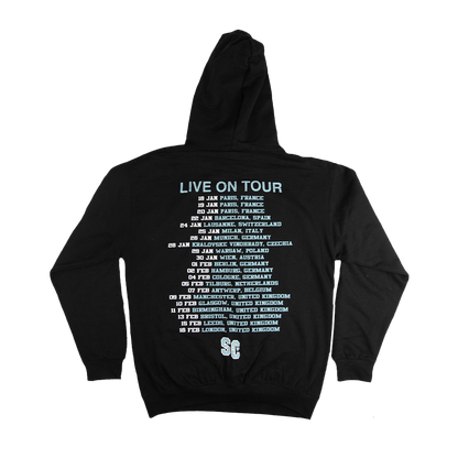 UK/EU 2024 Tour Hoodie - Black