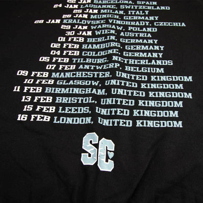 UK/EU 2024 Tour Hoodie - Black