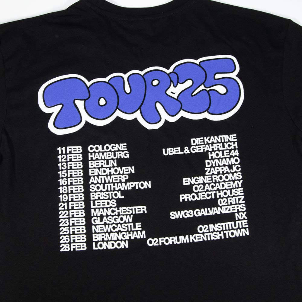 UK/EU Tour 2025 Tee - Black