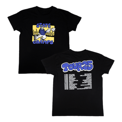UK/EU Tour 2025 Tee - Black