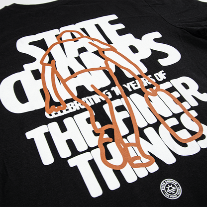 The Finer Things 10 Year Anniversary Tee - Black
