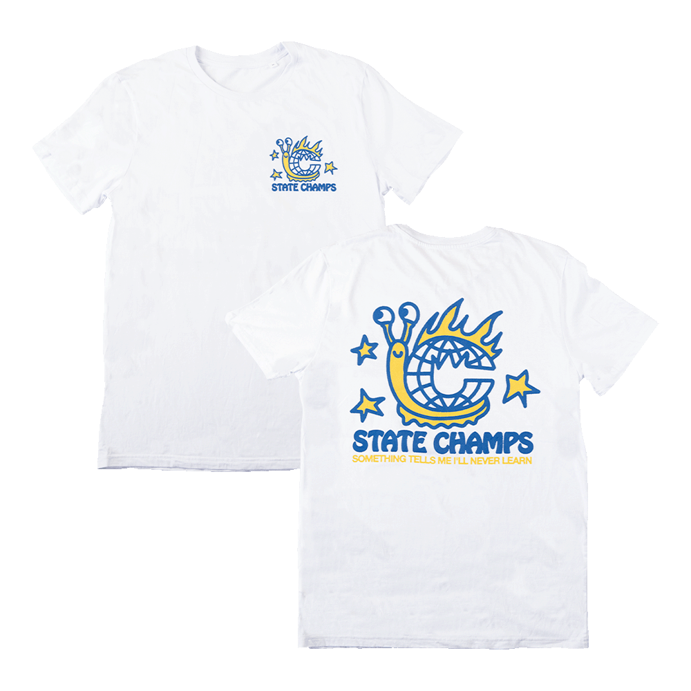 Snail Tee - White