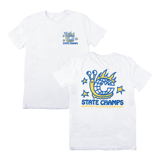 Snail Tee - White