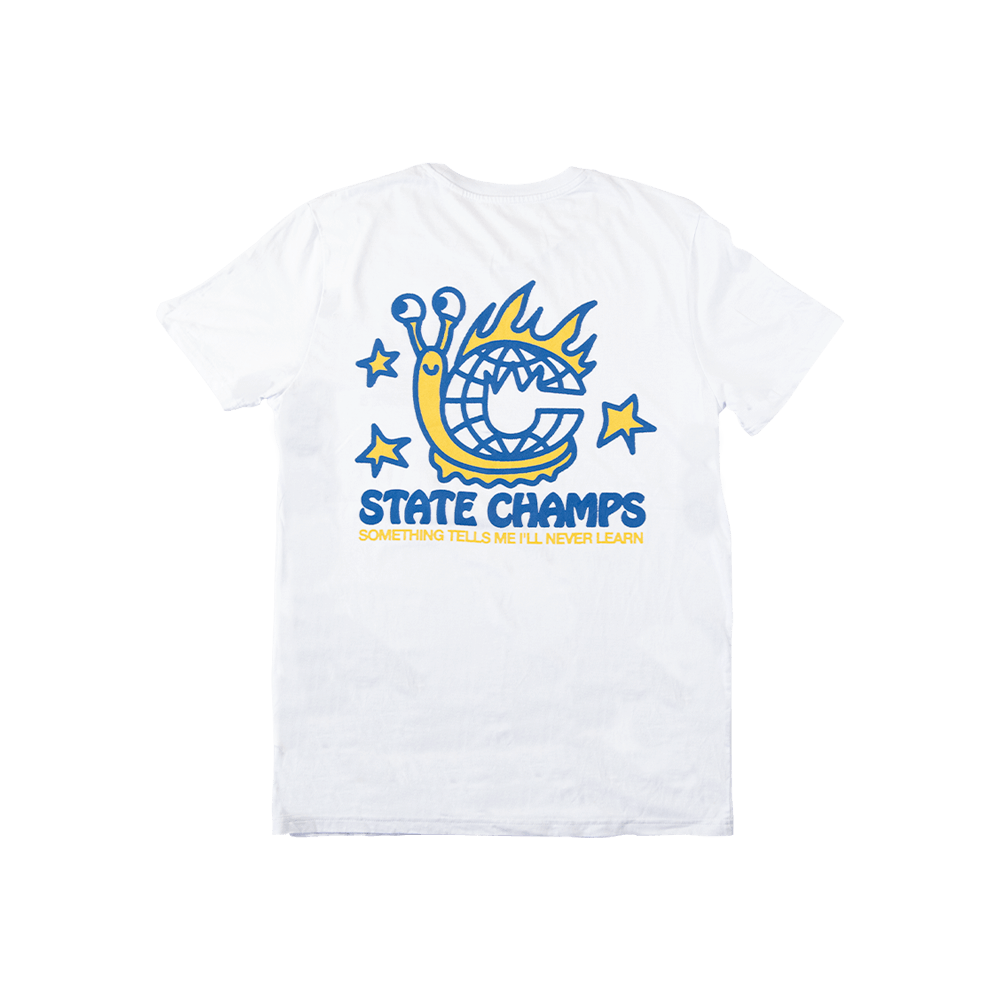 Snail Tee - White