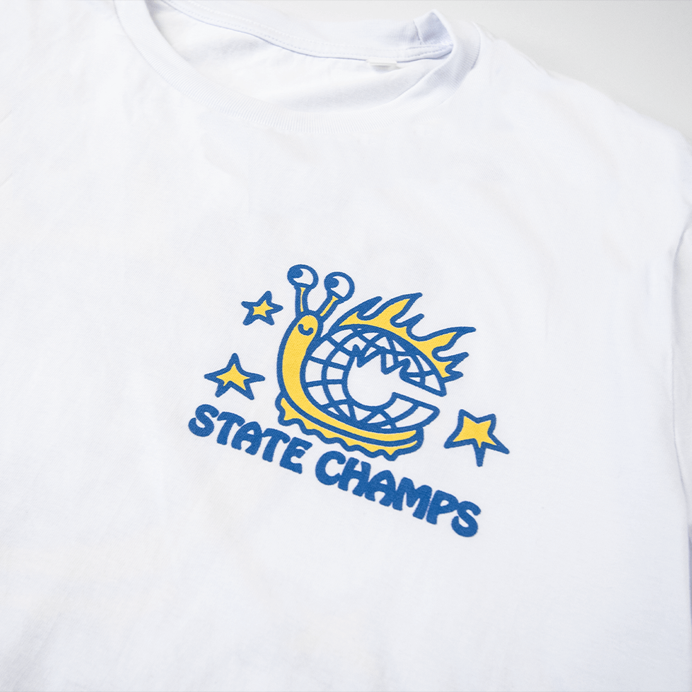 Snail Tee - White