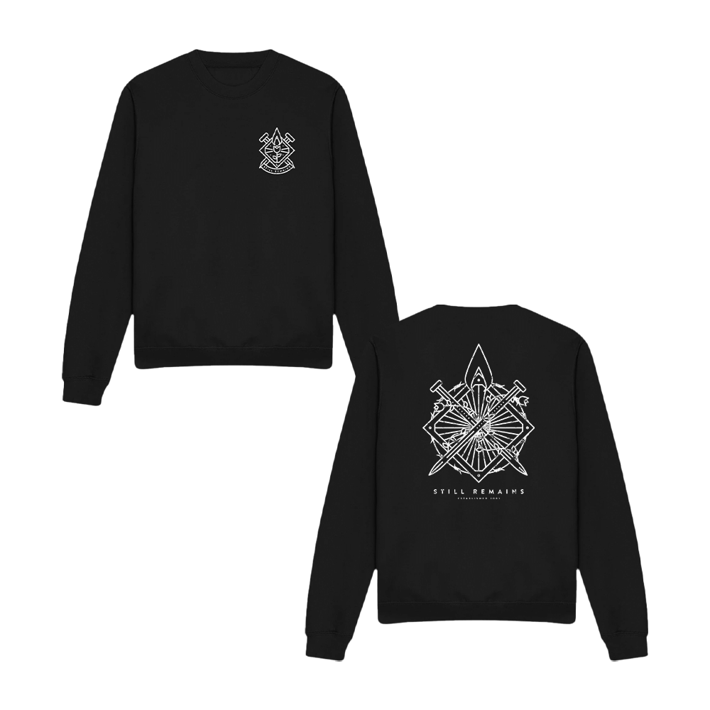 Crest Crewneck - Black