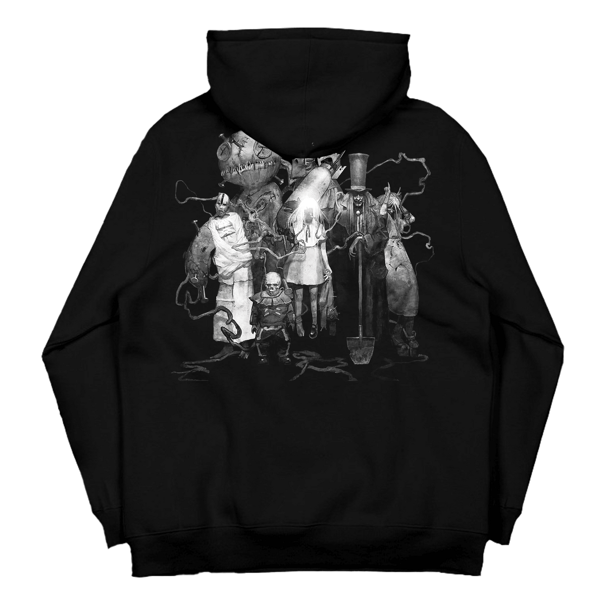Dead Ones Hoodie - Deep Black