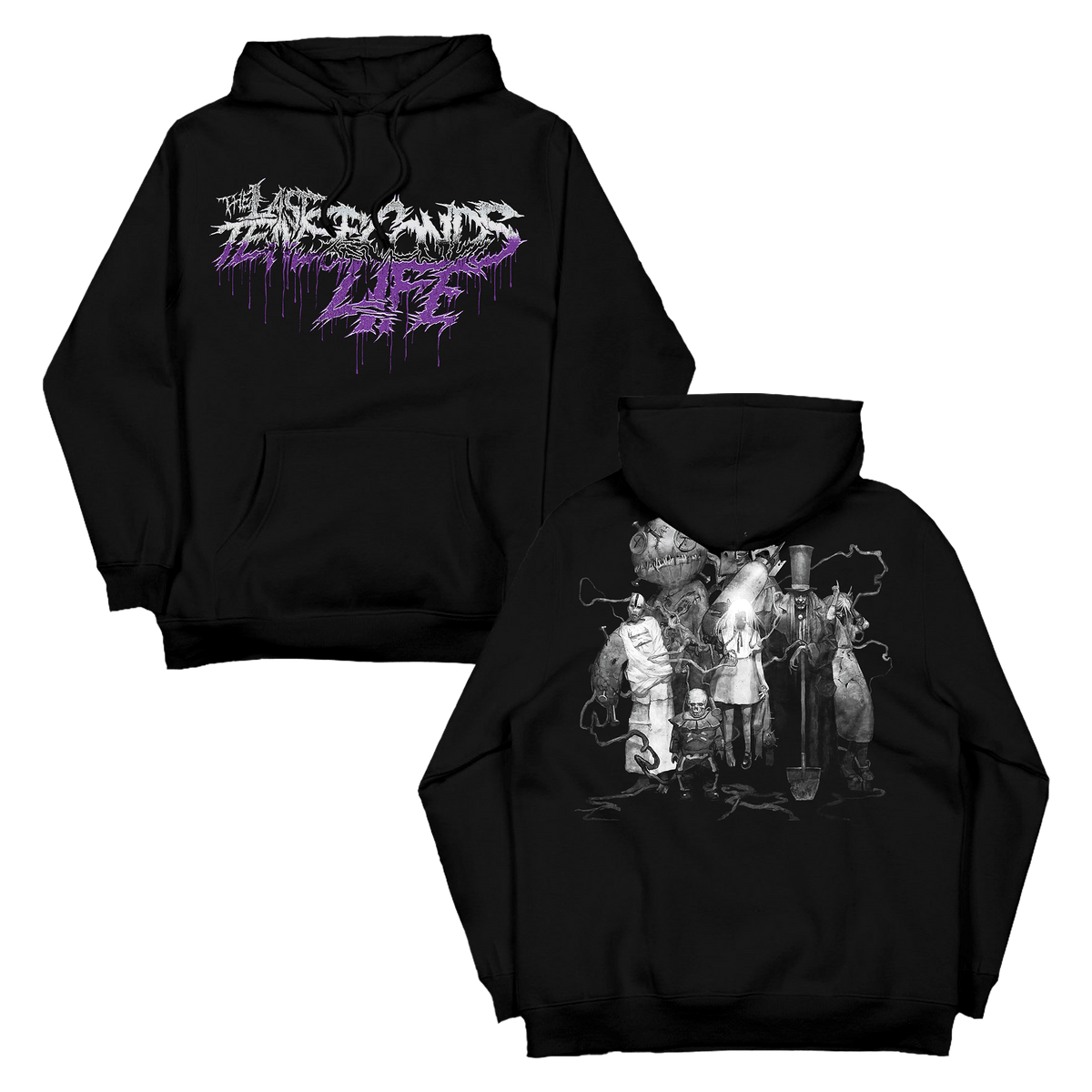 Dead Ones Hoodie - Deep Black