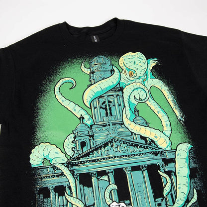 Kraken vs Guildhall Tee - Black